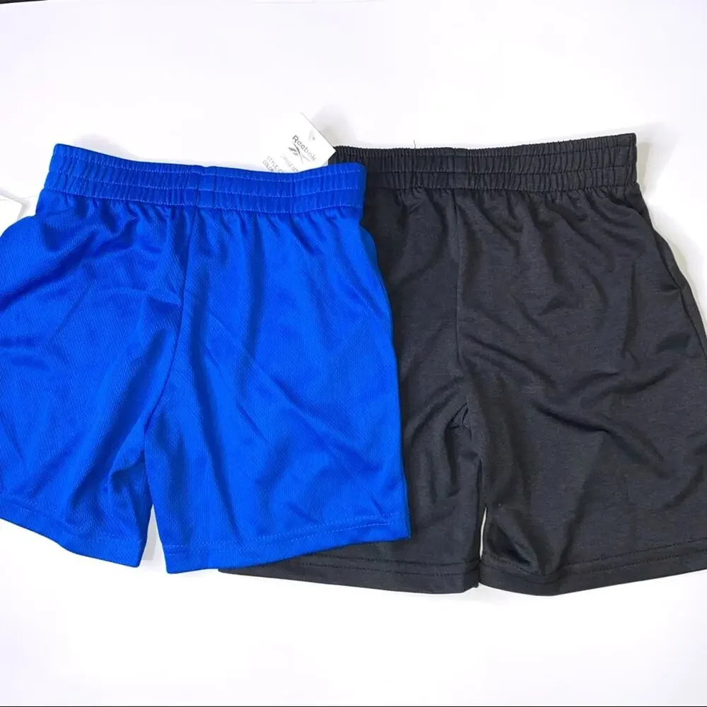 Boys NWT Shorts Lot 2 Pair Champion And Reebok NEW 3T *
